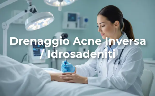 Drenaggio Acne Inversa / Idrosadeniti. Cos’è, a cosa serve. Drenaggio Acne Inversa / Idrosadeniti: Vantaggi e Controindicazioni. Prenotazioni online presso il poliambulatorio di Busto Arsizio