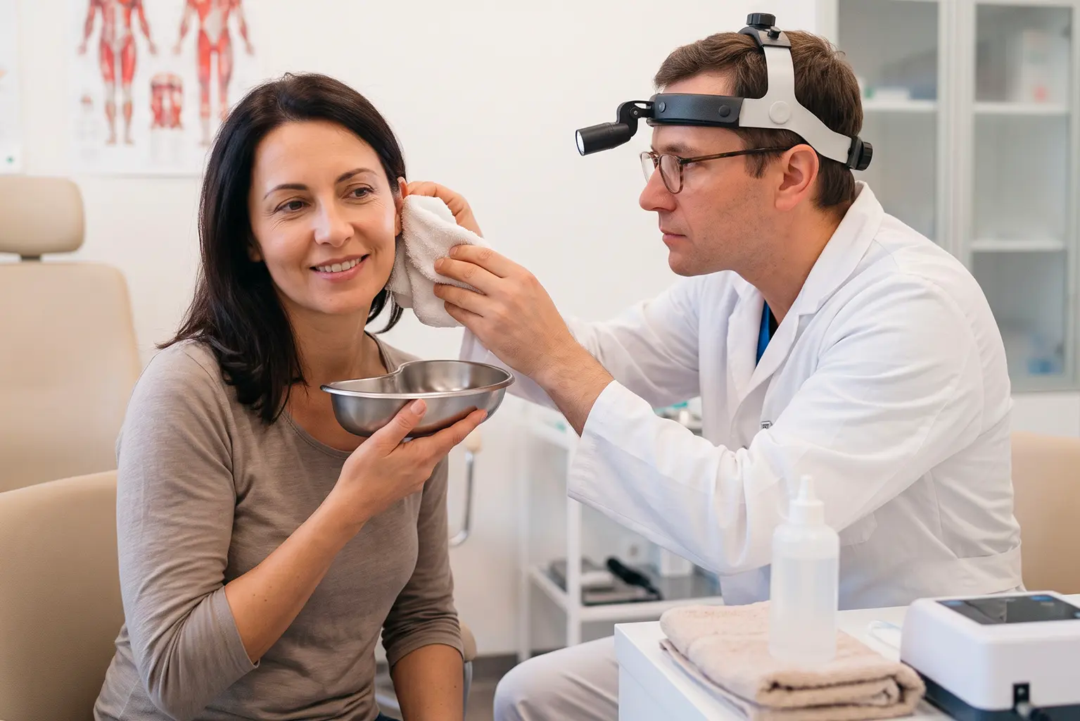 Irrigazione Auricolare. Cos’è, a cosa serve. Irrigazione Auricolare: Vantaggi e Controindicazioni. Prenotazioni online presso il poliambulatorio di Busto Arsizio