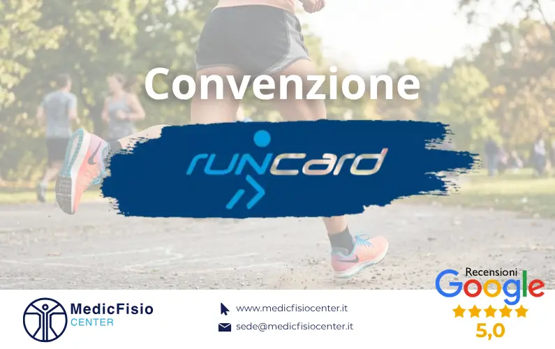 Nuova Convenzione RunCard: un supporto a 360 gradi per i runner al MedicFisio Center