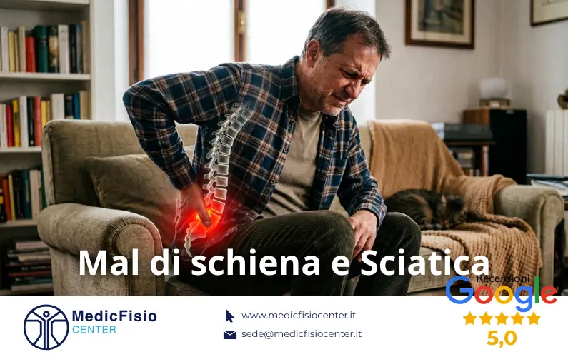 Mal di schiena e sciatica: cos'è, come si manifesta e quando chiedere aiuto