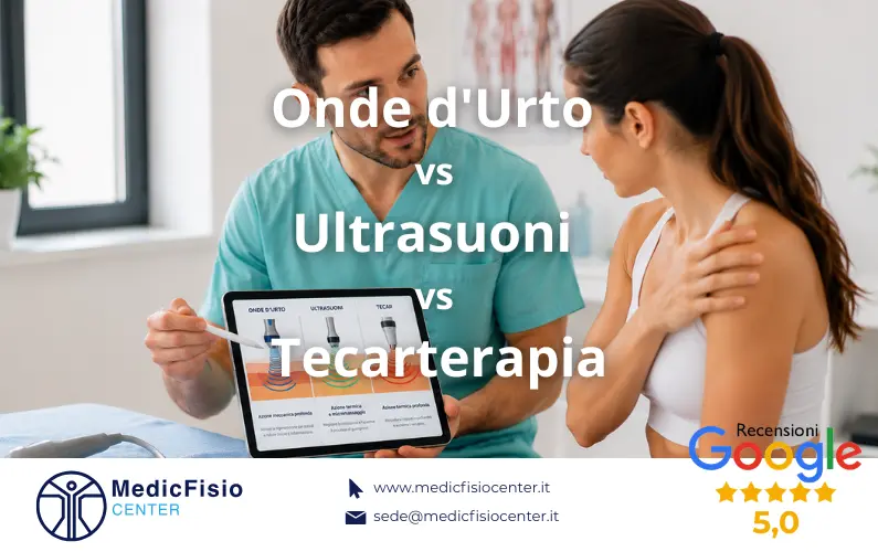 Onde d’Urto, Tecarterapia o Ultrasuonoterapia: quale fa al caso tuo?